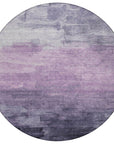 Sylari Purple Washable Indoor - Outdoor Rug - LOOMLAN - LOOMLAN Rugs - Outdoor Rugs