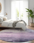 Sylari Purple Washable Indoor - Outdoor Rug - LOOMLAN - LOOMLAN Rugs - Outdoor Rugs