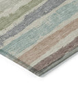 LOOMLAN Rugs Sylira Beige Washable Indoor-Outdoor Rug