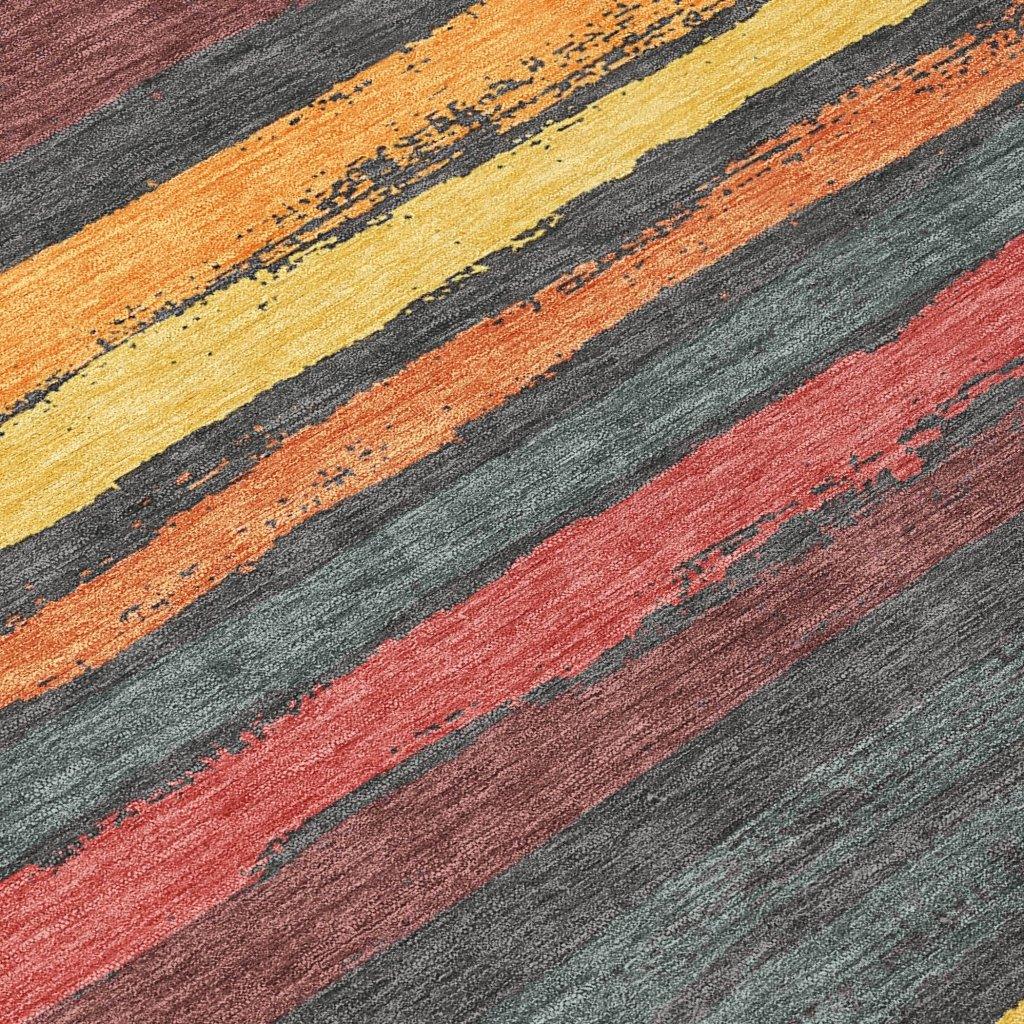 LOOMLAN Rugs Sylira Granite Washable Indoor-Outdoor Rug