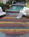 LOOMLAN Rugs Sylira Granite Washable Indoor-Outdoor Rug