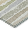 LOOMLAN Rugs Sylira Ivory Washable Indoor-Outdoor Rug