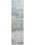 LOOMLAN Rugs Talia Blue Washable Indoor-Outdoor Rug