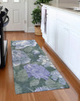 LOOMLAN Rugs Tanarra Purple Washable Indoor-Outdoor Rug