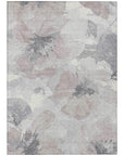 LOOMLAN Rugs Tasmina Brown Washable Indoor-Outdoor Rug