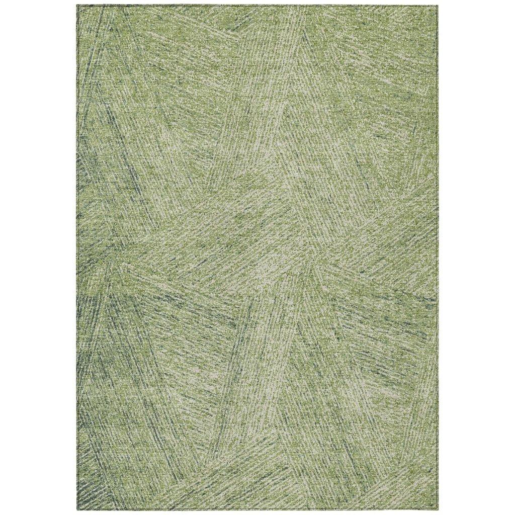 LOOMLAN Rugs Terra Aloe Washable Indoor-Outdoor Rug