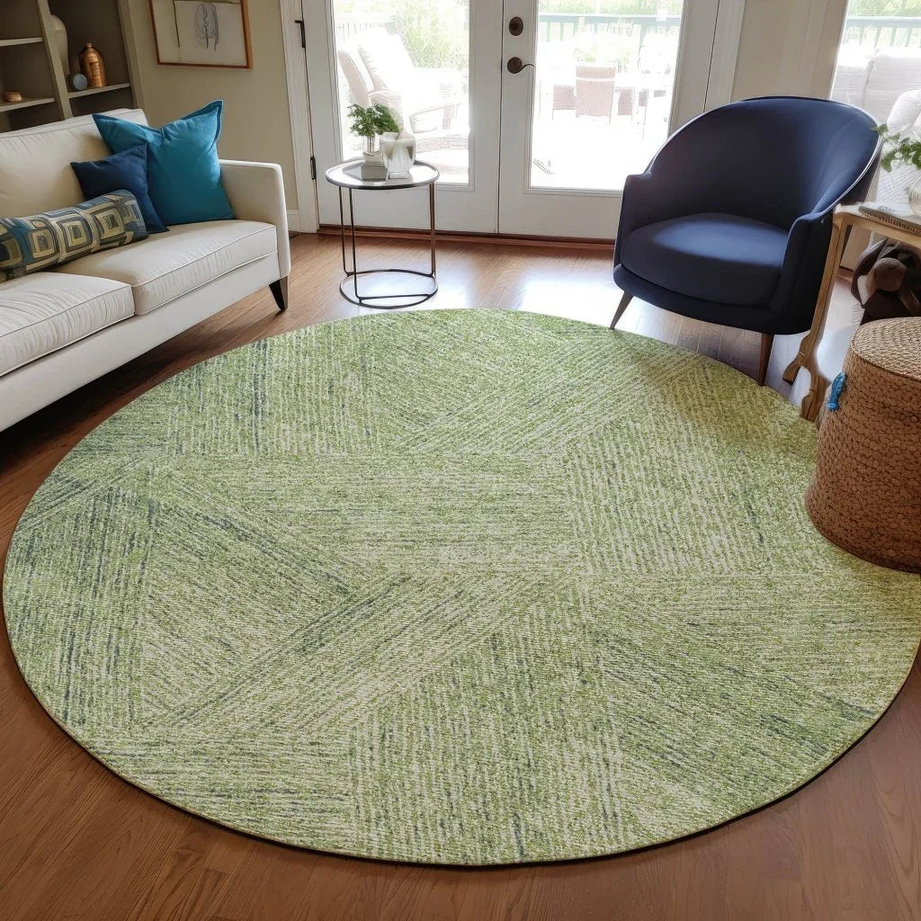 LOOMLAN Rugs Terra Aloe Washable Indoor-Outdoor Rug