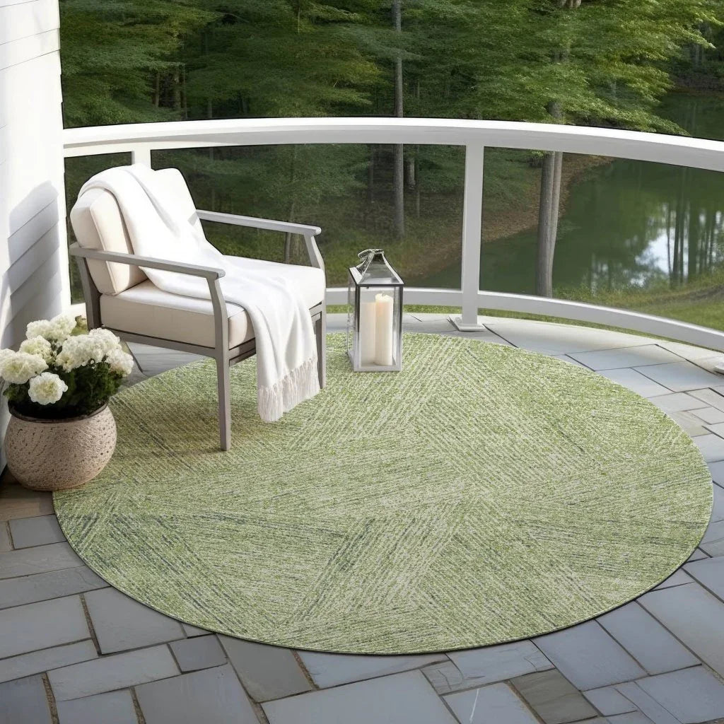 LOOMLAN Rugs Terra Aloe Washable Indoor-Outdoor Rug