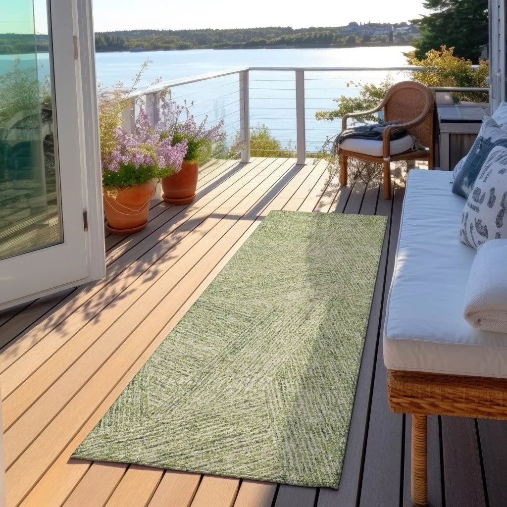 LOOMLAN Rugs Terra Aloe Washable Indoor-Outdoor Rug