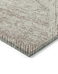 LOOMLAN Rugs Terra Brown Washable Indoor-Outdoor Rug