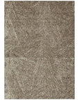 LOOMLAN Rugs Terra Chocolate Washable Indoor-Outdoor Rug