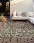 LOOMLAN Rugs Terra Chocolate Washable Indoor-Outdoor Rug