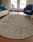 LOOMLAN Rugs Terra Chocolate Washable Indoor-Outdoor Rug