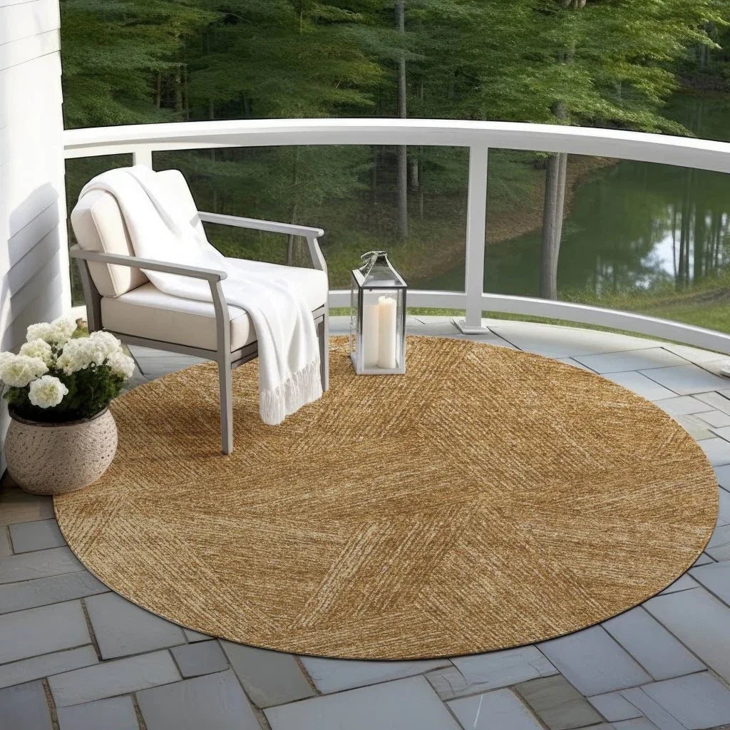 LOOMLAN Rugs Terra Gold Washable Indoor-Outdoor Rug
