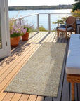 LOOMLAN Rugs Terra Ivory Washable Indoor-Outdoor Rug