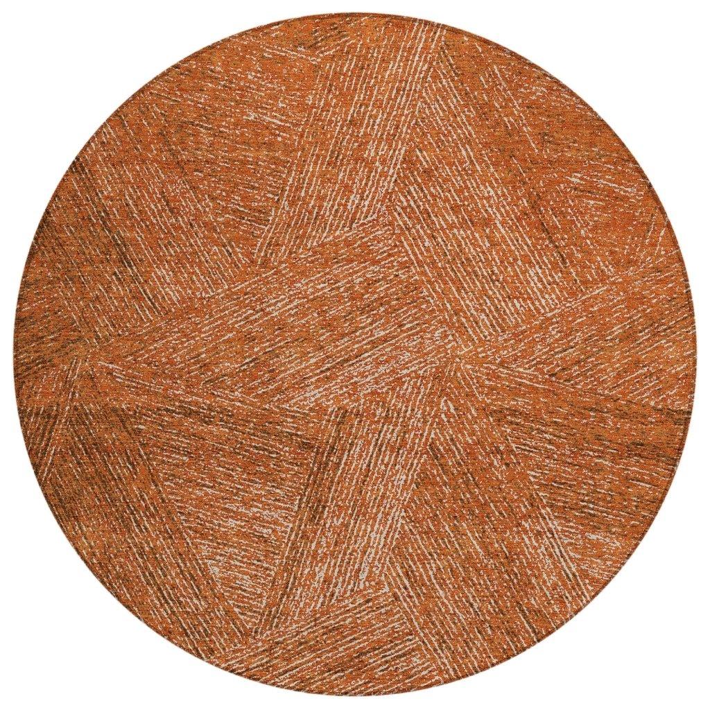 LOOMLAN Rugs Terra Orange Washable Indoor-Outdoor Rug