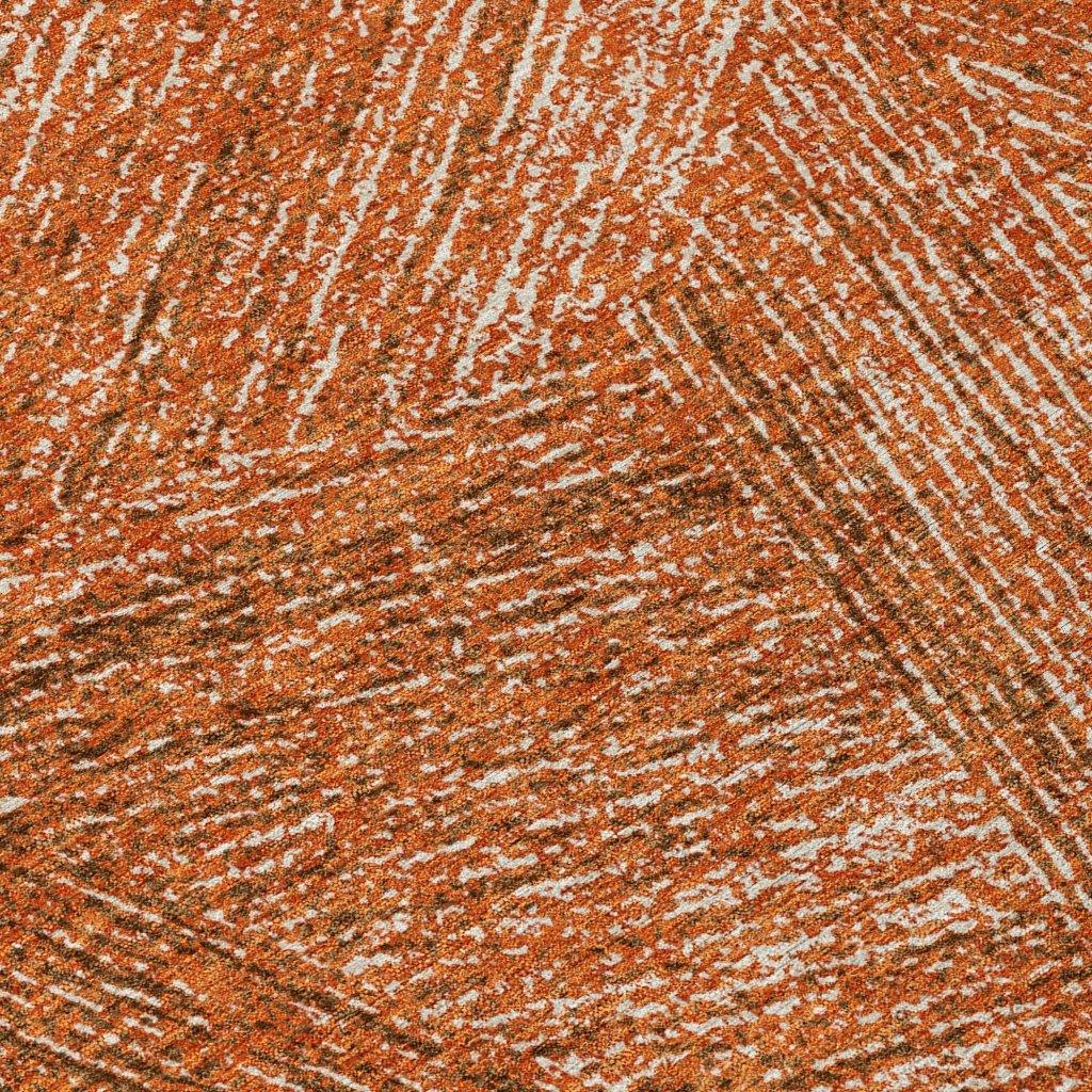 LOOMLAN Rugs Terra Orange Washable Indoor-Outdoor Rug