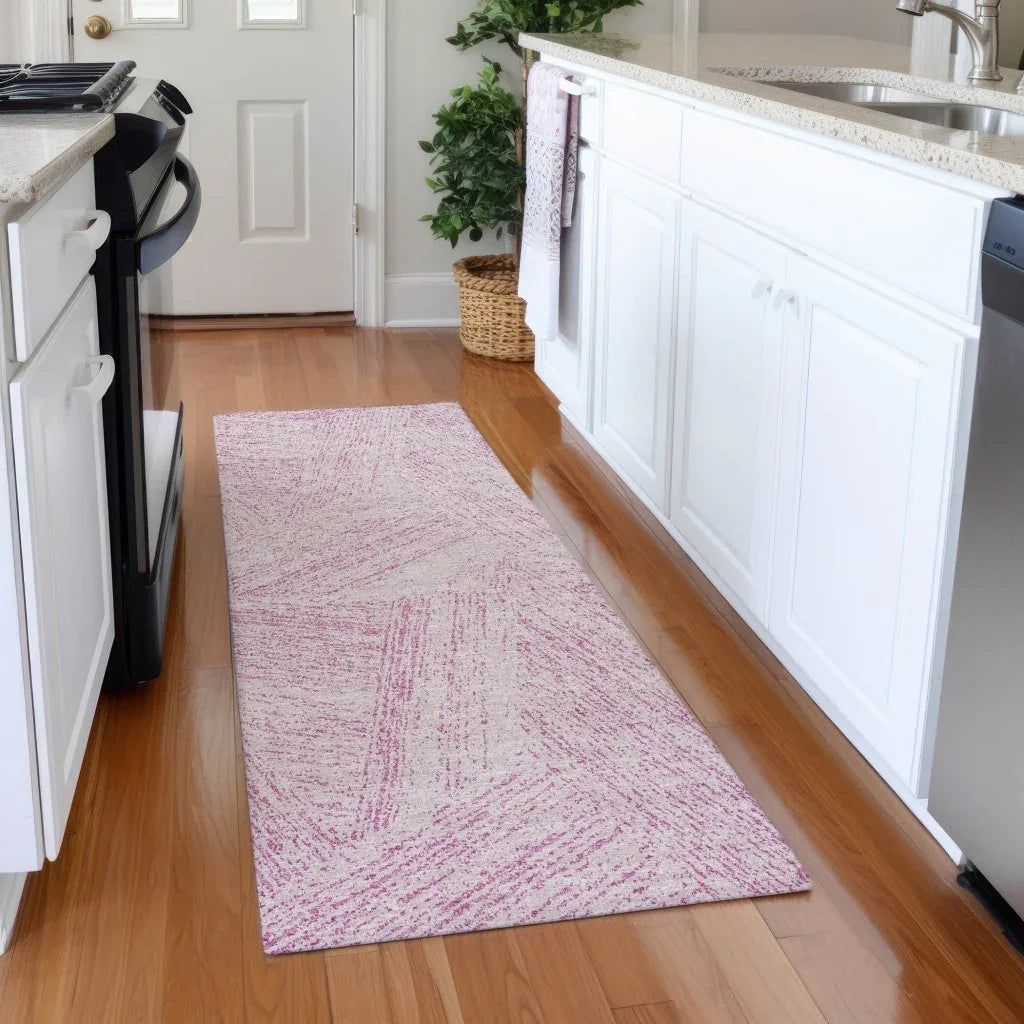 LOOMLAN Rugs Terra Pink Washable Indoor-Outdoor Rug