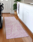 LOOMLAN Rugs Terra Pink Washable Indoor-Outdoor Rug