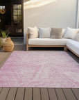 LOOMLAN Rugs Terra Pink Washable Indoor-Outdoor Rug