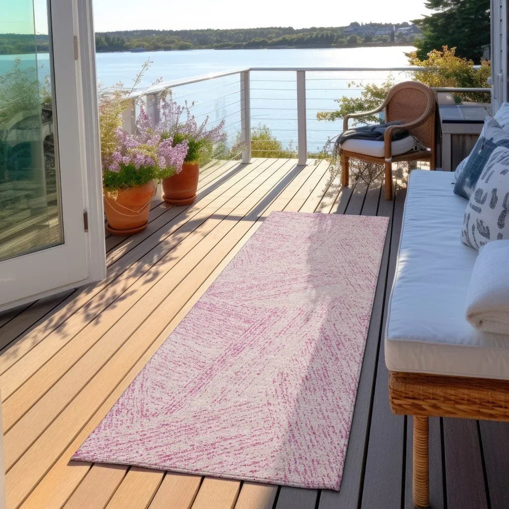 LOOMLAN Rugs Terra Pink Washable Indoor-Outdoor Rug