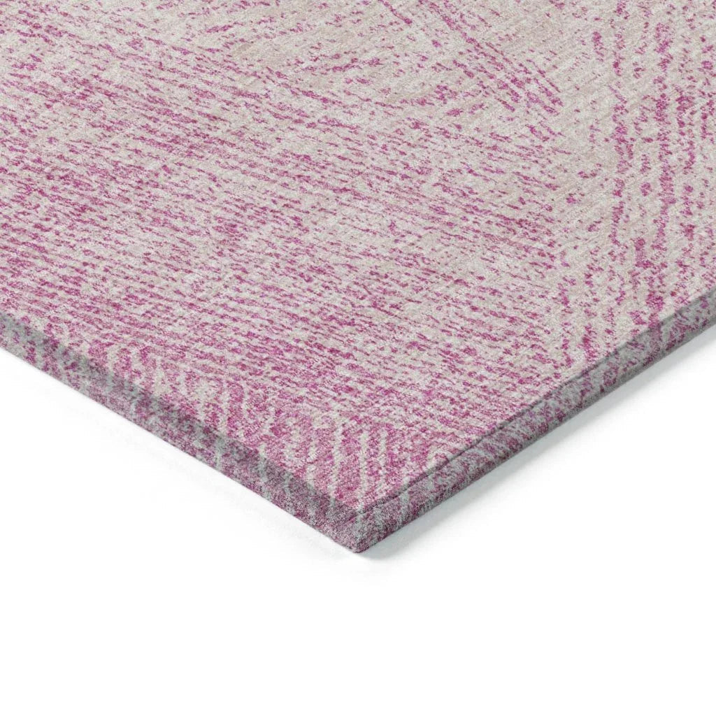 LOOMLAN Rugs Terra Pink Washable Indoor-Outdoor Rug