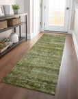 LOOMLAN Rugs Terrae Green Washable Indoor-Outdoor Rug