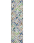 LOOMLAN Rugs Thalara Brown Washable Indoor-Outdoor Rug