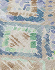 LOOMLAN Rugs Thalara Brown Washable Indoor-Outdoor Rug