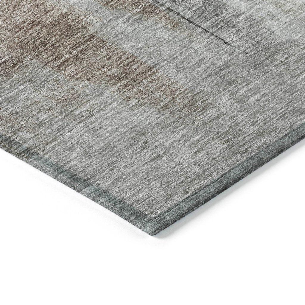 LOOMLAN Rugs Tint Brown Washable Indoor-Outdoor Rug