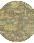 LOOMLAN Rugs Tirana Aloe Washable Indoor-Outdoor Rug