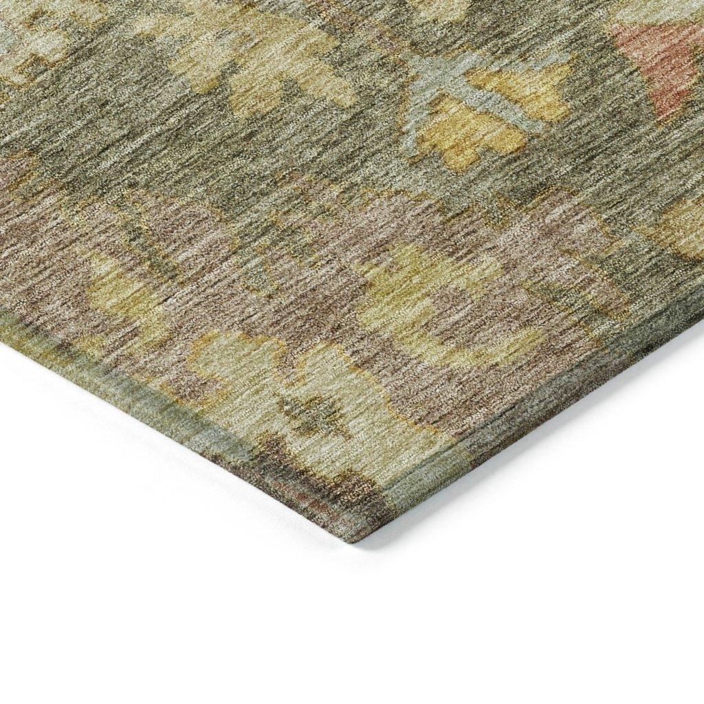LOOMLAN Rugs Tirana Aloe Washable Indoor-Outdoor Rug