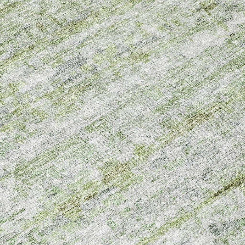 LOOMLAN Rugs Tova Green Washable Indoor-Outdoor Rug