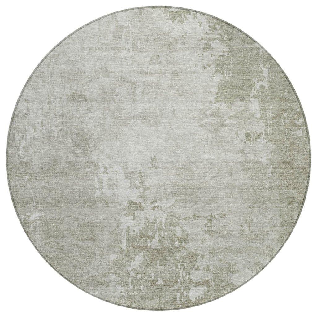 LOOMLAN Rugs Uma Ivory Washable Indoor-Outdoor Rug