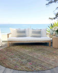 Umbrea Green Washable Indoor - Outdoor Rug - LOOMLAN - LOOMLAN Rugs - Outdoor Rugs