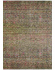 Umbrea Green Washable Indoor - Outdoor Rug - LOOMLAN - LOOMLAN Rugs - Outdoor Rugs