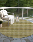 LOOMLAN Rugs Vektura Green Washable Indoor-Outdoor Rug