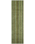 LOOMLAN Rugs Velatrix Green Washable Indoor-Outdoor Rug