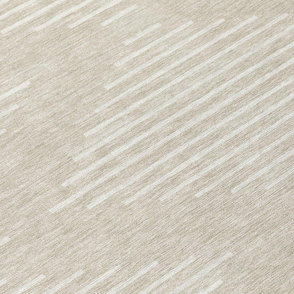 LOOMLAN Rugs Velina Beige Washable Indoor-Outdoor Rug