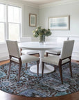 LOOMLAN Rugs Verona Chocolate Washable Indoor-Outdoor Rug