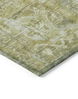 LOOMLAN Rugs Verona Green Washable Indoor-Outdoor Rug