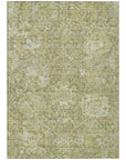 LOOMLAN Rugs Verona Green Washable Indoor-Outdoor Rug