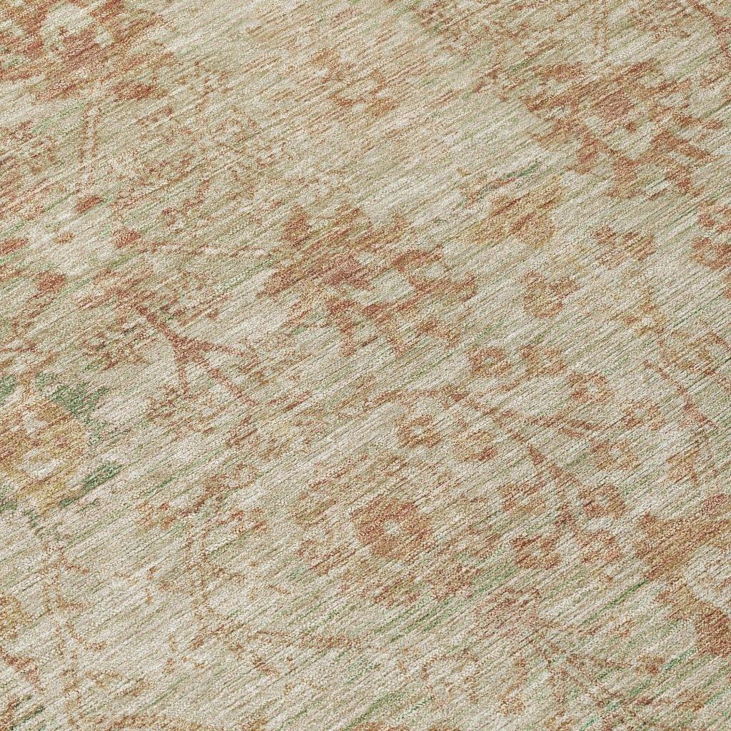 LOOMLAN Rugs Vilnius Beige Washable Indoor-Outdoor Rug