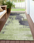 LOOMLAN Rugs Vionna Fern Washable Indoor-Outdoor Rug