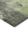 LOOMLAN Rugs Vionna Fern Washable Indoor-Outdoor Rug