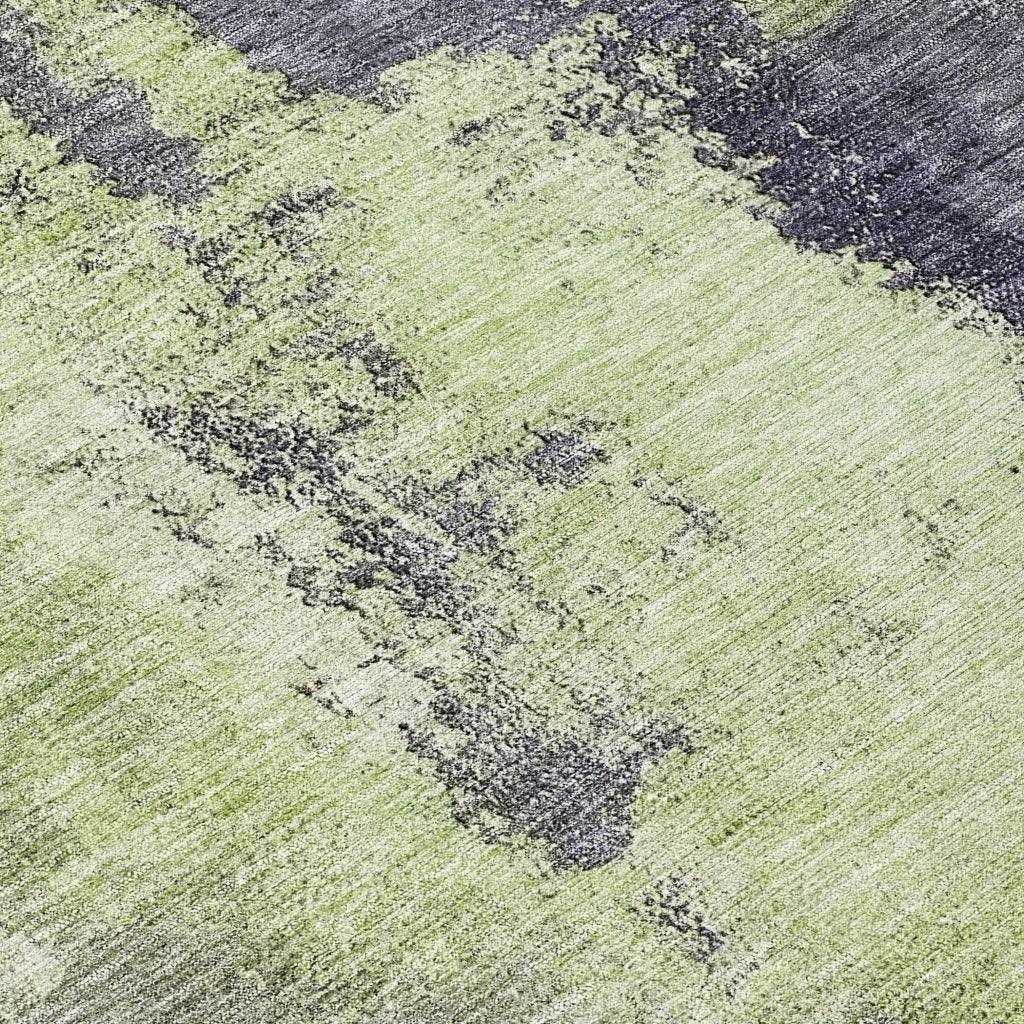 LOOMLAN Rugs Vionna Fern Washable Indoor-Outdoor Rug