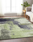 LOOMLAN Rugs Vionna Fern Washable Indoor-Outdoor Rug