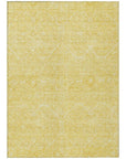 LOOMLAN Rugs Virellia Gold Washable Indoor-Outdoor Rug