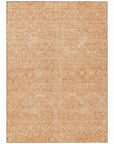 LOOMLAN Rugs Virellia Orange Washable Indoor-Outdoor Rug