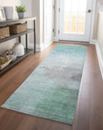LOOMLAN Rugs Vivara Blue Washable Indoor-Outdoor Rug